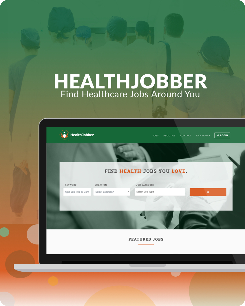 HealthJobber website for finding healthcare jobs